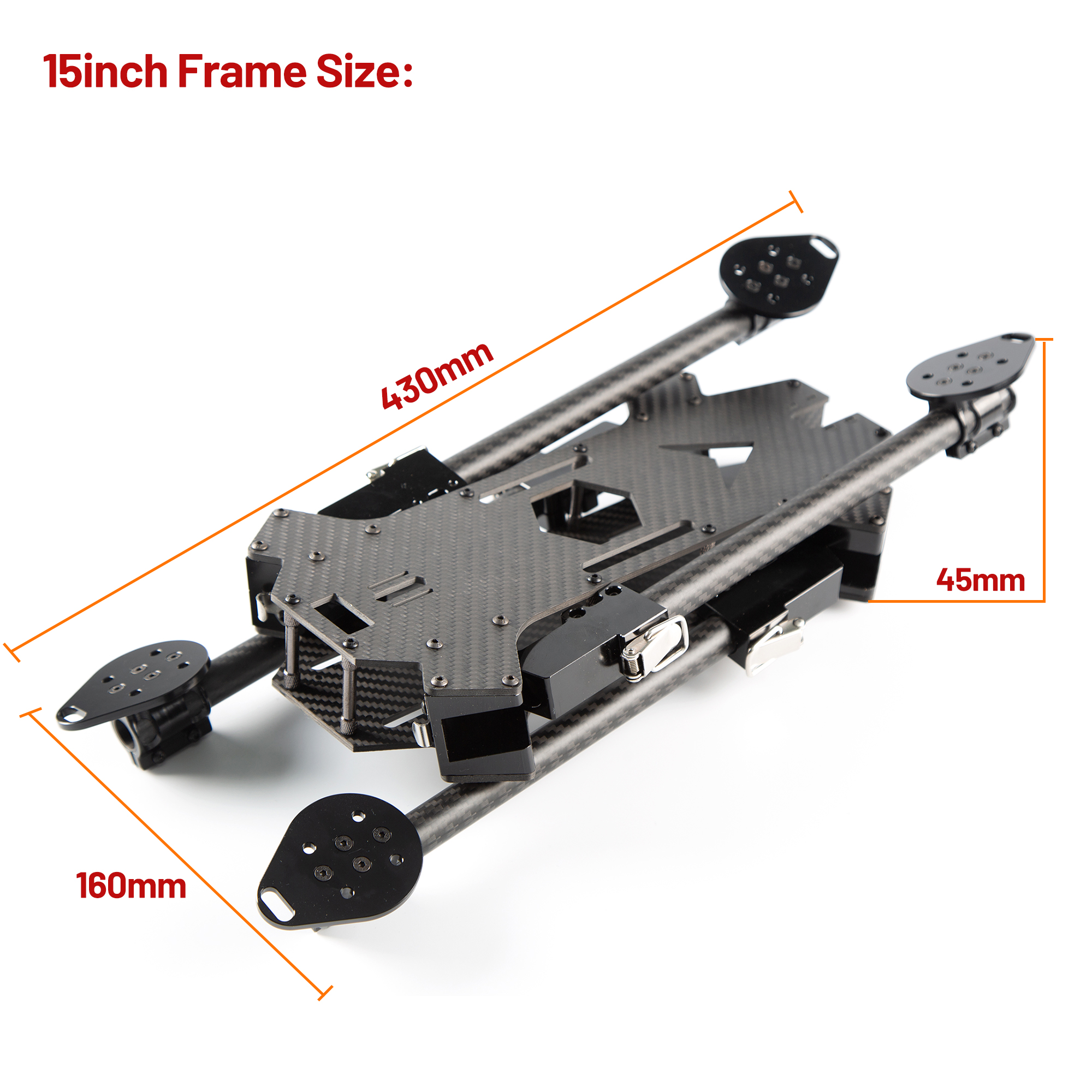 15inch /17inch FPV Carbon Fibe - Drone Kit Fpv recensione e prezzo