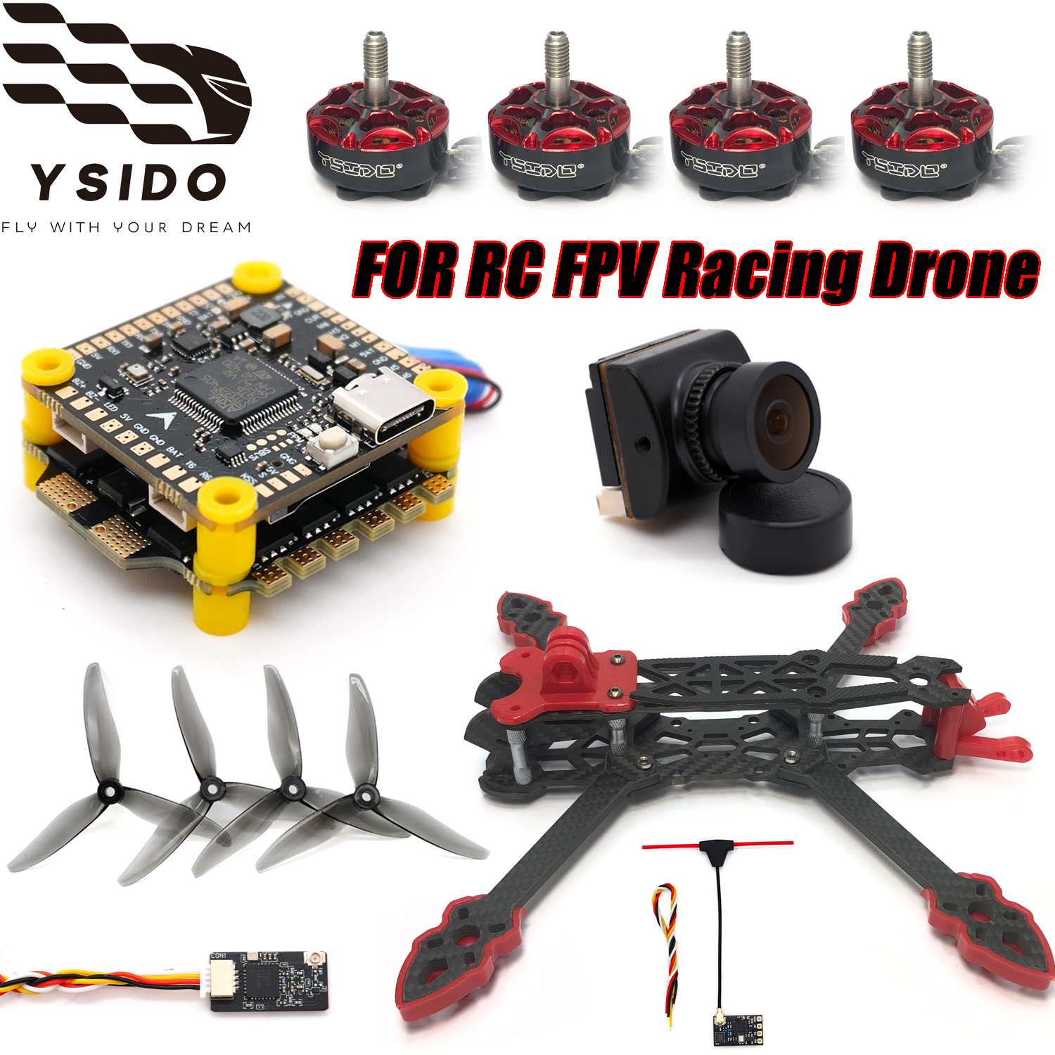 Mark4 5inch Frame Kit F405 V3  - Drone Kit Build Yourself recensione e prezzo