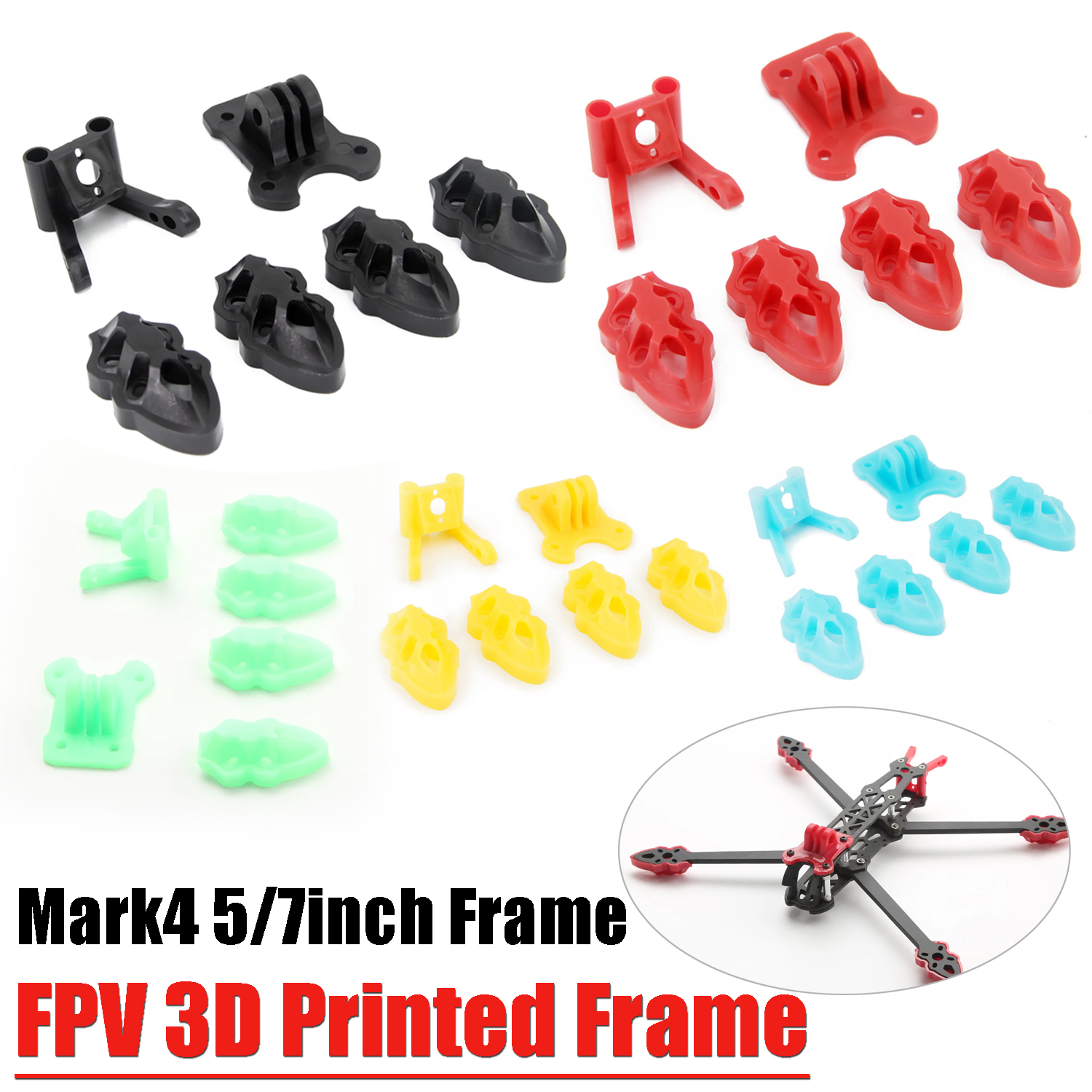 Mark4 5inch / 7inch FPV Frame  - Drone Kit Build Yourself recensione e prezzo