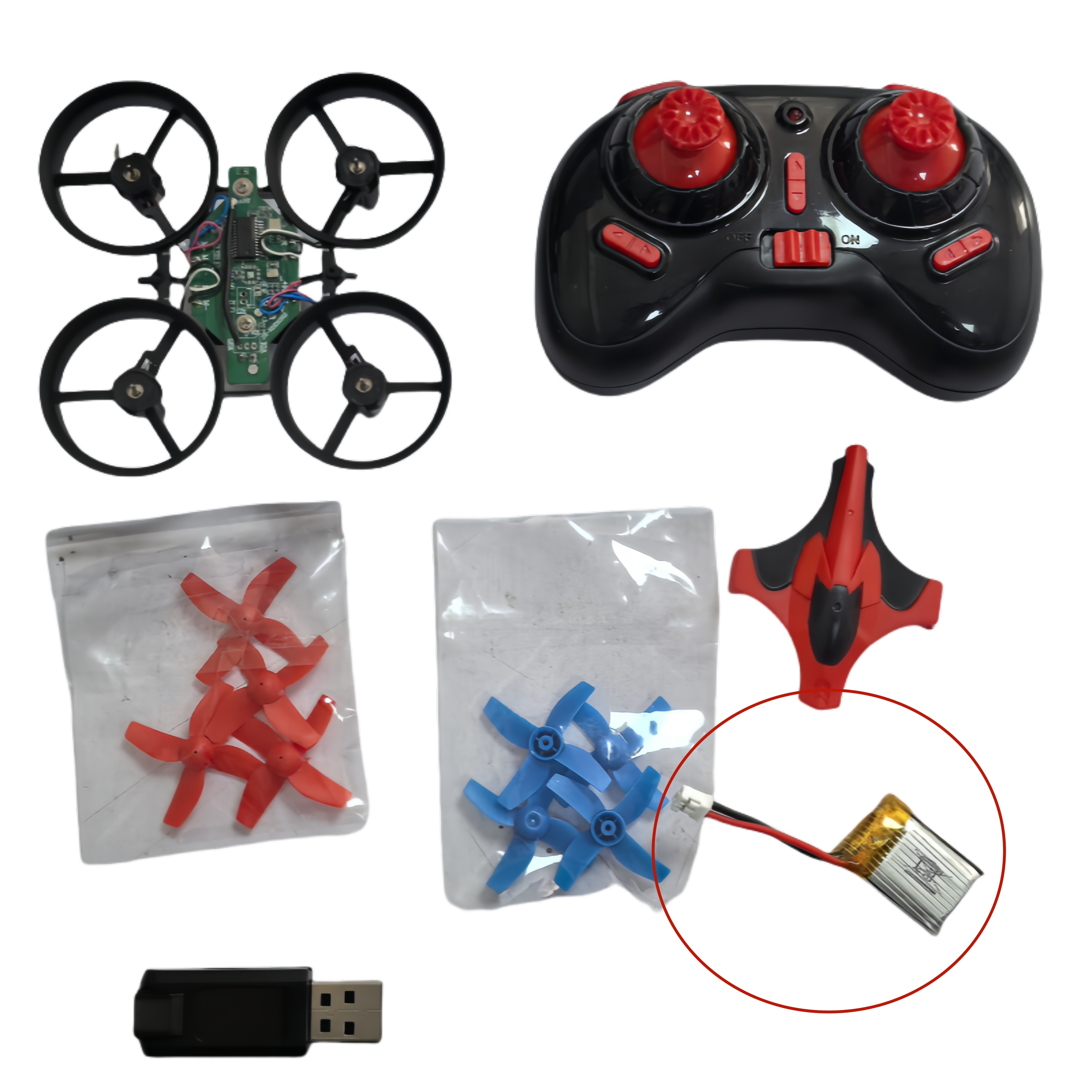 DIY RC Drone Parts 2.4GHz Each - Drone Kit Build Yourself recensione e prezzo