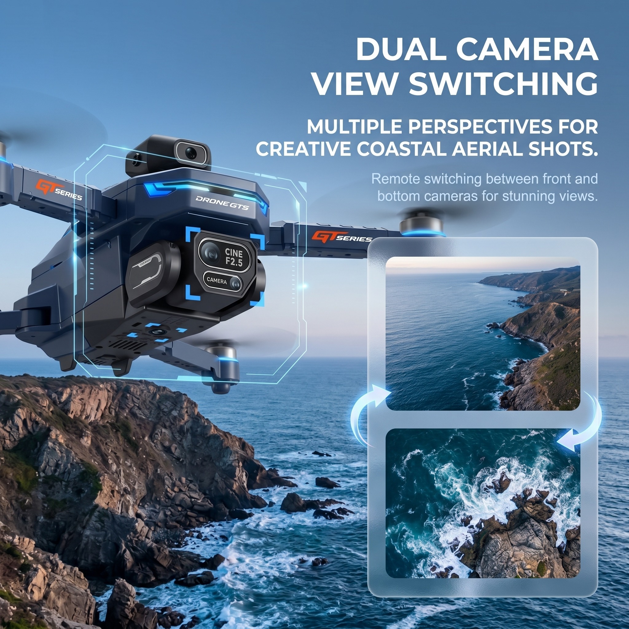 New Drone GT8 8K Professional  - Drone Kit Professional recensione e prezzo